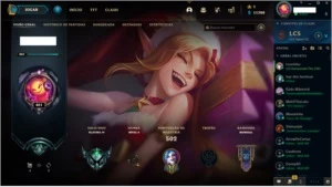 conta plat 4 com todos os champs, conta antiga - League of Legends LOL