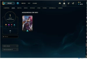 Conta mestre league of legends LOL