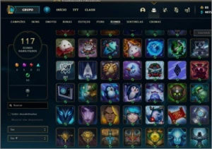 conta lol com skins antiga/rara - League of Legends