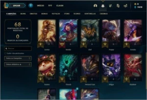 CONTA LOL MESTRE l - League of Legends