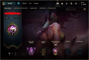 CONTA LOL MESTRE l - League of Legends