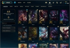 CONTA LOL MESTRE l - League of Legends