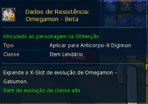 Conta LADMO Jump Com OX Beta (ALPHAMON) - Digimon Masters Online