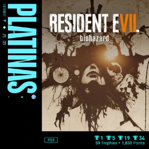 PS5 | Resident Evil 7: Biohazard | Platina 100% legítima.