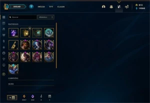 Conta lol plat 3 169 skins - League of Legends