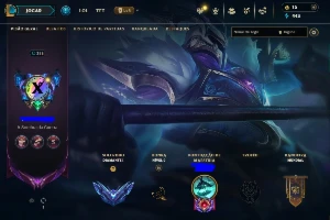 Conta de LoL Diamante 1, 120 skins, Level 356 - League of Legends