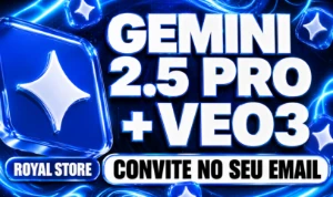Gemini 2.5 Pro + Veo3 | No Seu Email (Convite) | 30 Dias - Assinaturas e Premium
