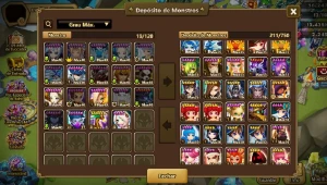 Conta SW - Todo conteudo safe, potencial enorme de arena/RTA - Summoners War