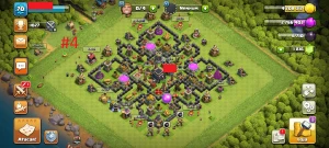 Contas CV9 - Clash of Clans