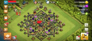 Contas CV9 - Clash of Clans