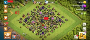 Contas CV9 - Clash of Clans