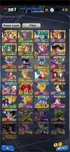 Conta no Dragon Ball Legends
