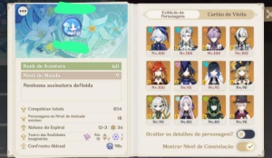 Ar 60-/ Alercchino C6 / Neuvillette C6 / Mavuika C6 / Furina - Genshin Impact