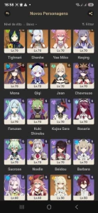 Ar 60-/ Alercchino C6 / Neuvillette C6 / Mavuika C6 / Furina - Genshin Impact