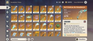 Ar 60-/ Alercchino C6 / Neuvillette C6 / Mavuika C6 / Furina - Genshin Impact