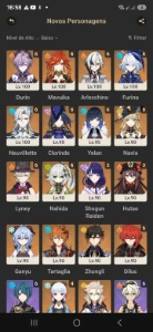 Ar 60-/ Alercchino C6 / Neuvillette C6 / Mavuika C6 / Furina - Genshin Impact