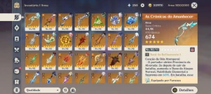 Ar 60-/ Alercchino C6 / Neuvillette C6 / Mavuika C6 / Furina - Genshin Impact