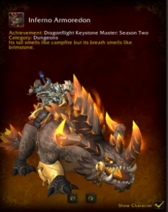 16k+ achievs, 238 mounts, Pandaria CM DK transmog & Legion+ - Blizzard