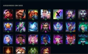 Conta Mestre lol mono adc queue gm/chall - League of Legends