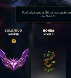 Conta Mestre lol mono adc queue gm/chall - League of Legends