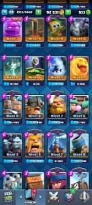 Conta clash royale 5309 troféus