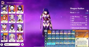 ✨Genshin Impact RAIDEN+ARAM+NILOU+QIQI AR10✨