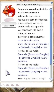 dragonete de fogo Ragnarok THOR - Ragnarok Online
