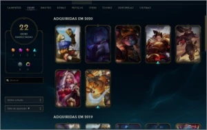 Conta de League of Legends LOL