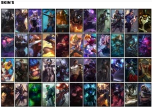 Conta prata 3 com 104 Champs e 70 Skins - League of Legends LOL