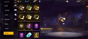 Conta FF Gemada (Lvl 46) - Free Fire