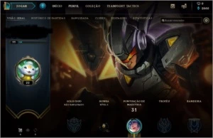 conta lvl 22  projeto leona  fnatic janna11 champs - League of Legends LOL