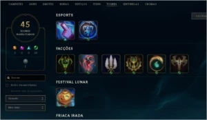 conta lvl 22  projeto leona  fnatic janna11 champs - League of Legends LOL
