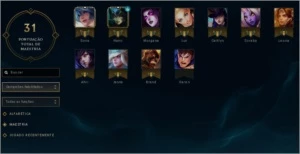 conta lvl 22  projeto leona  fnatic janna11 champs - League of Legends LOL