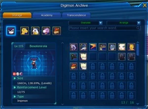 CONTA MID/LATE LUCEMON - Digimon Masters Online DMO