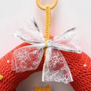 Guirlanda Arvore de Natal em amigurumi - Artesanato e Personalizados