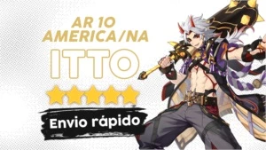CONTA GENSHIN IMPACT COM ITTO AR 10 ⭐✨