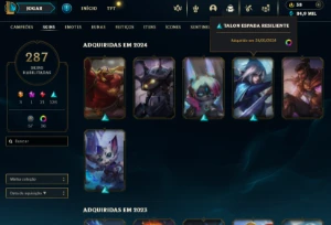 Super NFA consultável. - League of Legends LOL