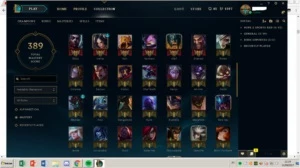 Conta League Of Legends(Platina 143 Champions + Skins) LOL