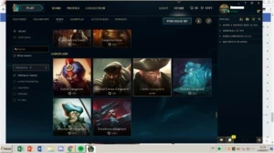 Conta League Of Legends(Platina 143 Champions + Skins) LOL