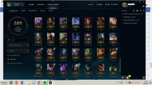 Conta League Of Legends(Platina 143 Champions + Skins) LOL