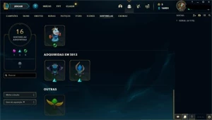 Conta lol Extremamente rara Kayle Juiza, Rammus Rei - League of Legends