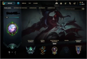 Conta Platina IV League of Legends nivel 145 LOL