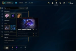 Conta ouro 4 com 3 skins e 24 champs - League of Legends LOL