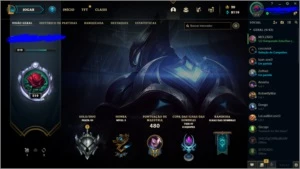 Vendo conta de lol com muitas skins - League of Legends