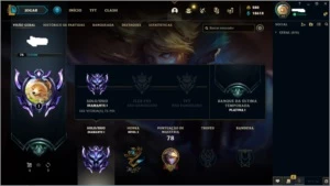 Conta LOL D1 , Vendo ou troco. 170 reais ou 1000 tibia coins - League of Legends