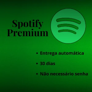Spotify Premium 1 Mês Na Sua Conta - Não Necessário Senha - Assinaturas e Premium