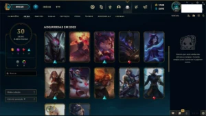 Gold 4 com 1240 de RP - League of Legends LOL