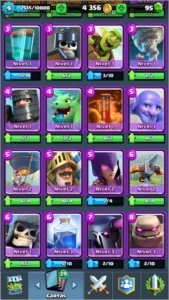 CONTA CLASH ROYALE LV 9 COM 2 LENDÁRIAS - TROCA NOME