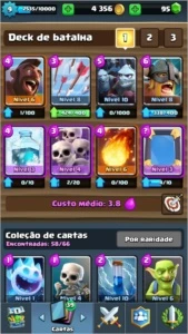 CONTA CLASH ROYALE LV 9 COM 2 LENDÁRIAS - TROCA NOME