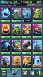 CONTA CLASH ROYALE LV 9 COM 2 LENDÁRIAS - TROCA NOME